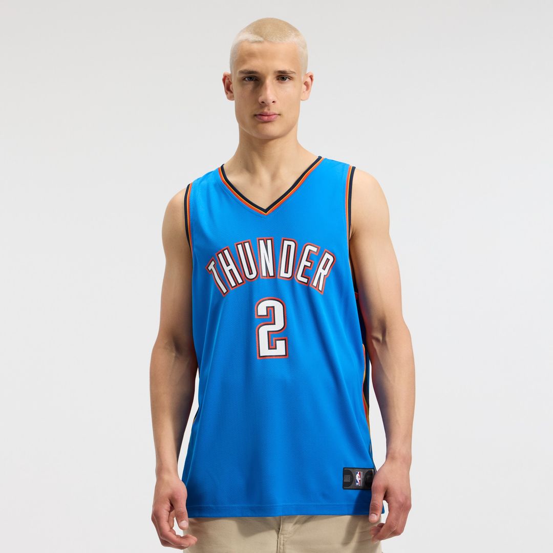 Oklahoma City Thunder Shai Gilgeous - Alexander Fanatics Fast Break Replica Player Jersey - Icon Edition - Blue Team Jersey Sports Fan Apparel