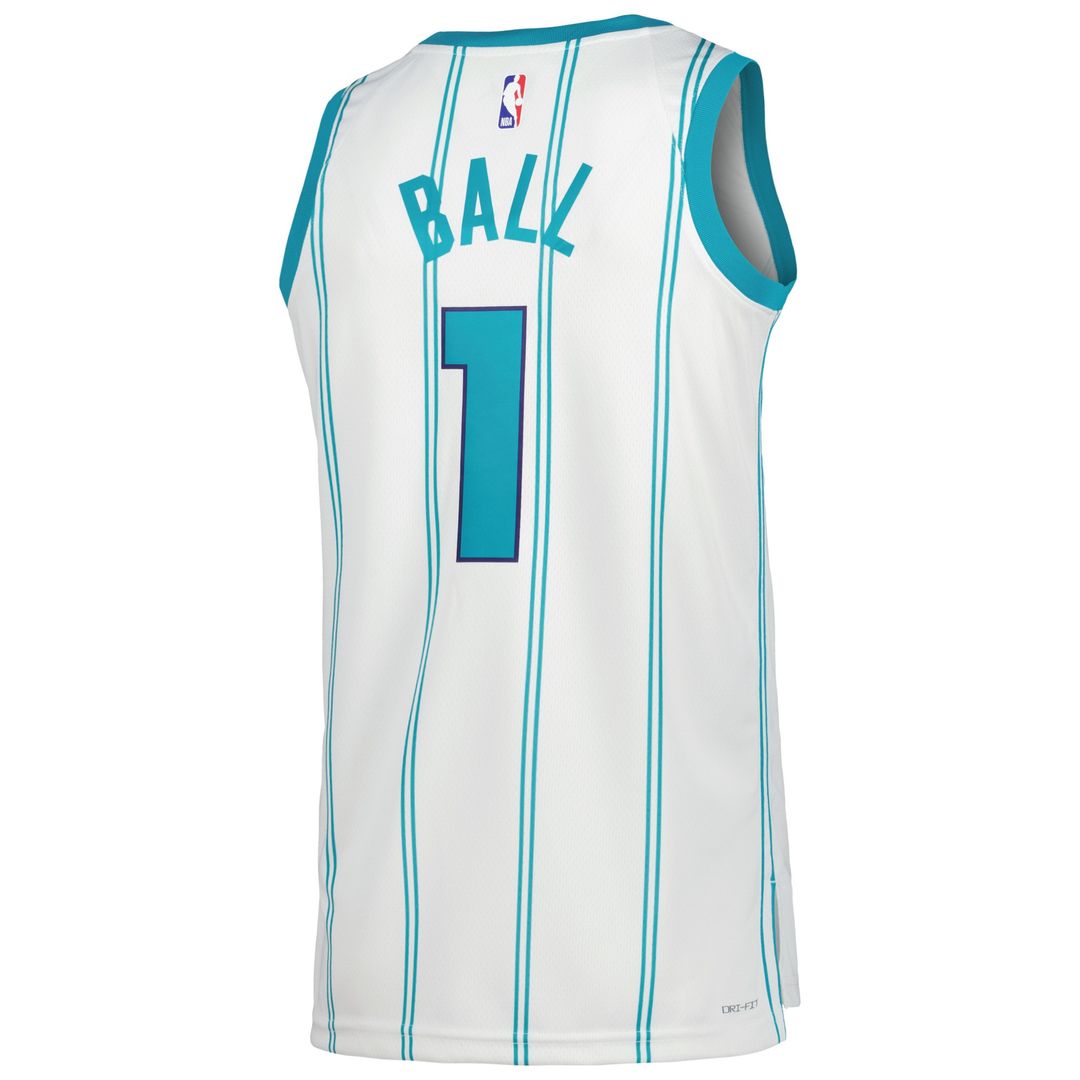 Charlotte Hornets LaMelo Ball Jordan Brand Unisex Swingman Jersey - Association Edition - White Team Jersey Sports Fan Apparel