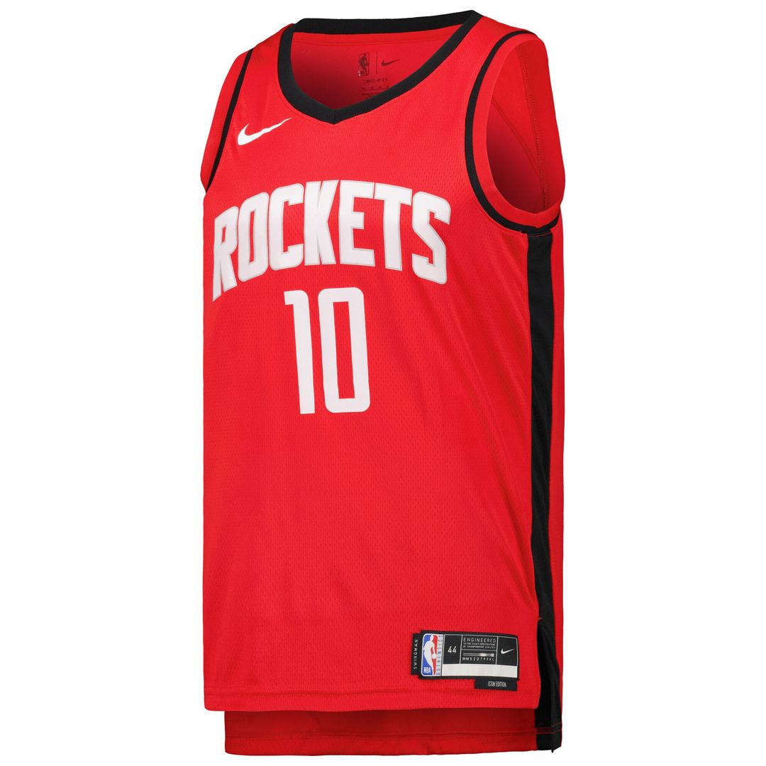 Houston Rockets Jabari Smith Jr. Nike Unisex Swingman Jersey - Icon Edition - Red Team Jersey Sports Fan Apparel