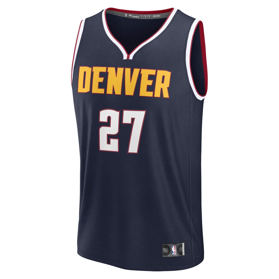 Denver Nuggets Jamal Murray Fanatics Fast Break Replica Player Jersey - Icon Edition - Navy Team Jersey Sports Fan Apparel
