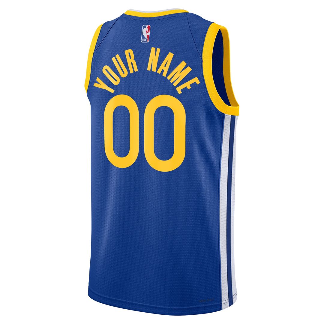 Golden State Warriors Nike Unisex Swingman Custom Jersey Royal - Icon Edition Team Jersey Sports Fan Apparel