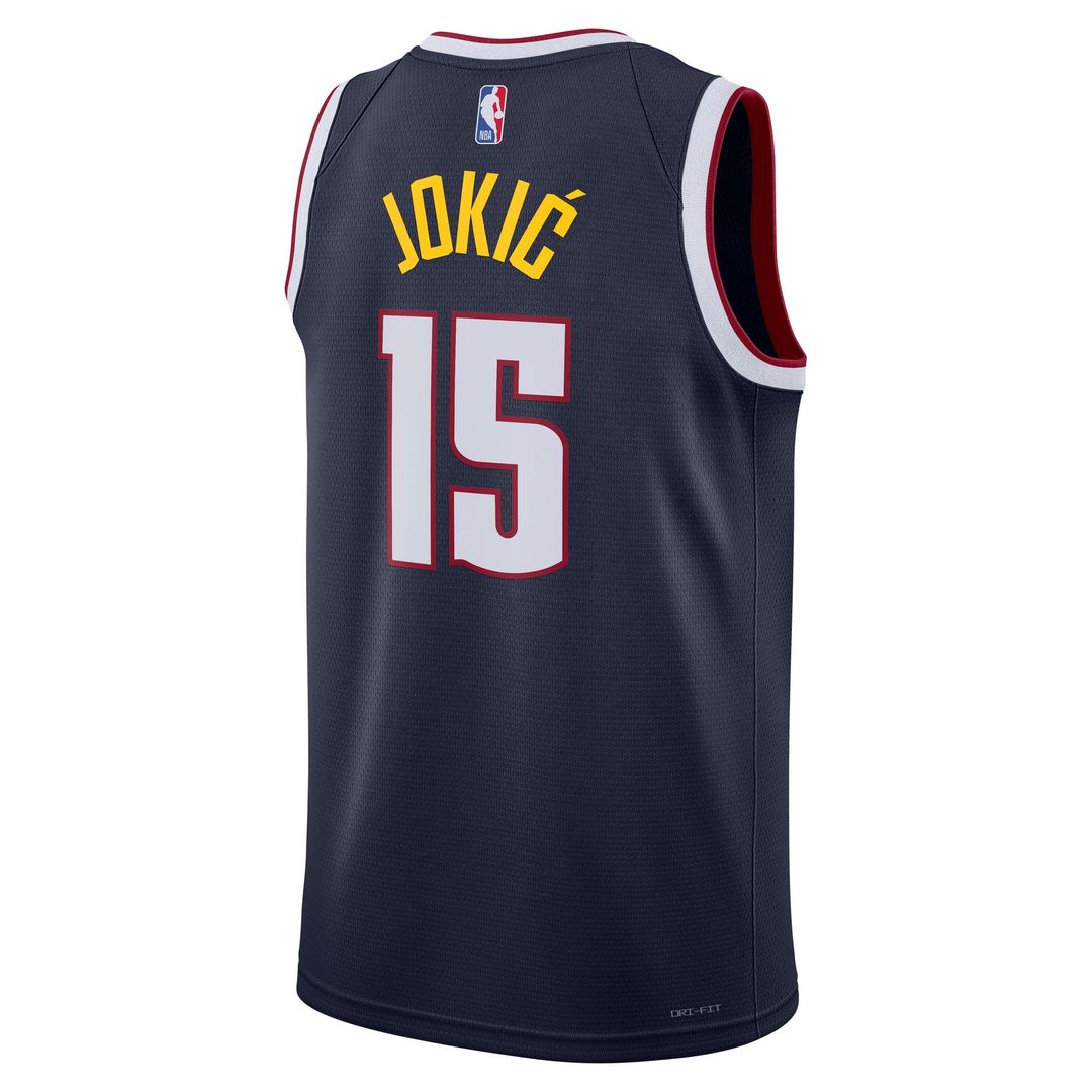 Denver Nuggets Nikola Jokic Nike Unisex Swingman Jersey - Icon Edition - Navy Team Jersey Sports Fan Apparel