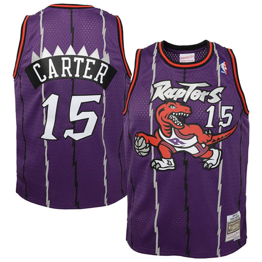 Toronto Raptors Vince Carter Toddler 1998/99 Swingman Jersey - Purple Team Jersey Sports Fan Apparel