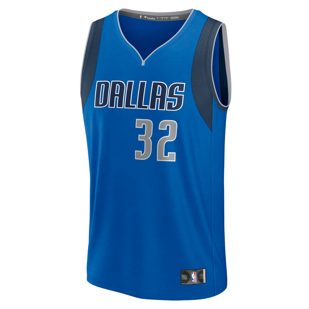 Dallas Mavericks Cooper Flagg Fanatics Youth 2025 NBA Draft First Round Pick Fast Break Replica Jersey - Icon Edition - Blue Team Jersey Sports Fan Ap