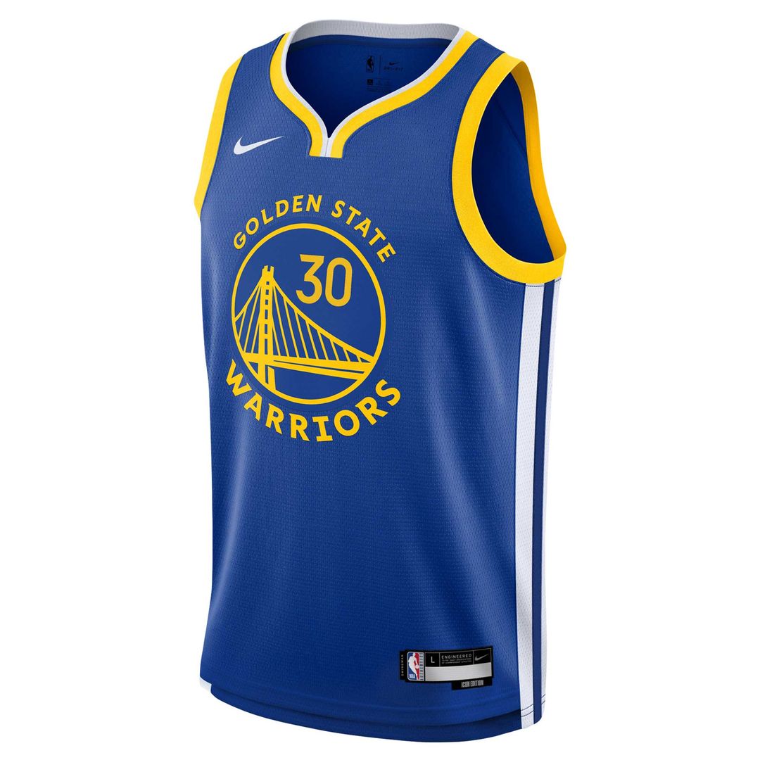 Golden State Warriors Stephen Curry Nike Youth Swingman Jersey - Icon Edition - Royal Team Jersey Sports Fan Apparel