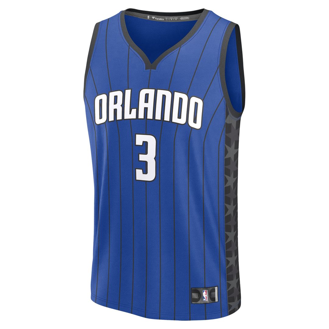 Orlando Magic Kentavious Caldwell - Pope Fanatics Youth Fast Break Player Jersey - Statement Edition - Blue Team Jersey Sports Fan Apparel