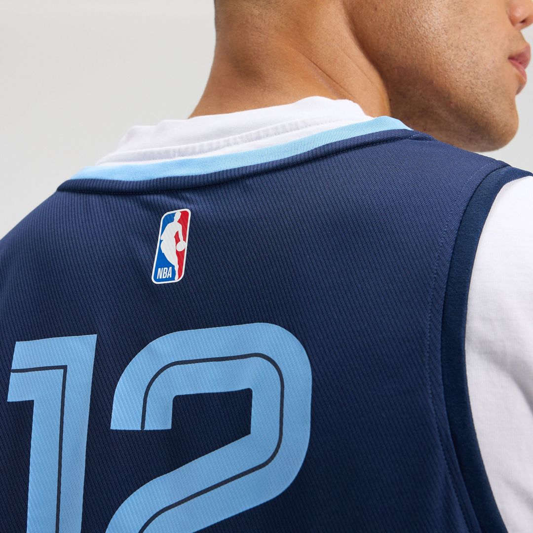 Memphis Grizzlies Ja Morant Fanatics Fast Break Replica Player Jersey - Icon Edition - Navy Team Jersey Sports Fan Apparel