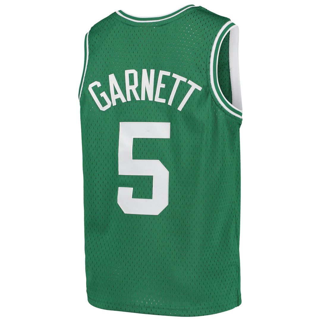 Boston Celtics Kevin Garnett Mitchell & Ness Youth 2007/08 Hardwood Classics Swingman Jersey - Kelly Green Team Jersey Sports Fan Apparel