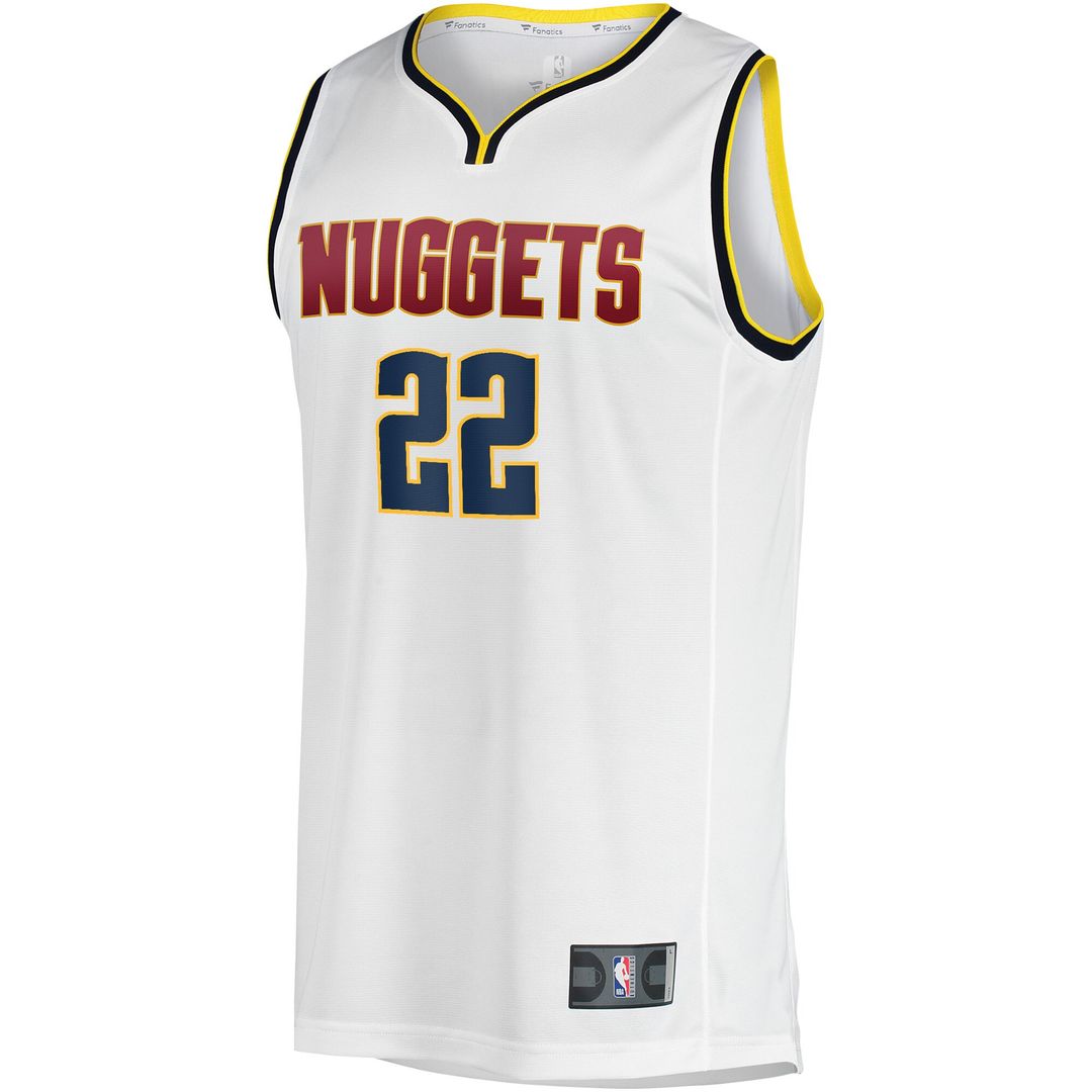 Denver Nuggets Zeke Nnaji Fanatics Fast Break Player Jersey - Association Edition - White Team Jersey Sports Fan Apparel