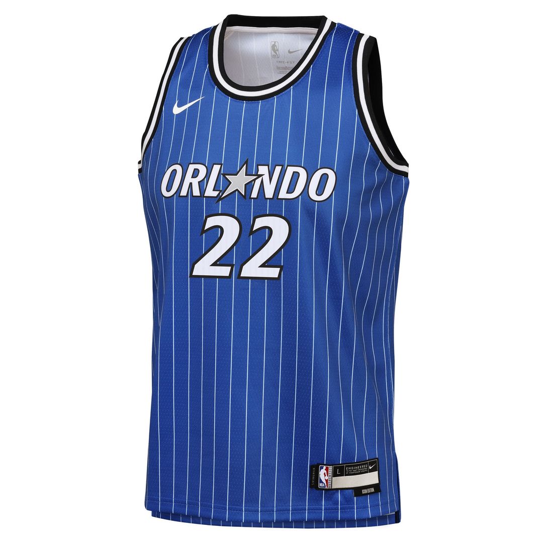 Orlando Magic Franz Wagner Nike Youth Icon Edition Swingman Jersey - Blue Team Jersey Sports Fan Apparel
