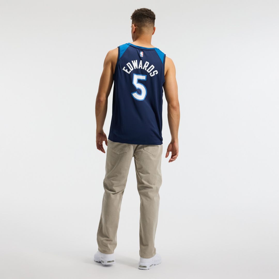 Minnesota Timberwolves Anthony Edwards Fanatics Fast Break Replica Player Jersey - Icon Edition - Navy Team Jersey Sports Fan Apparel