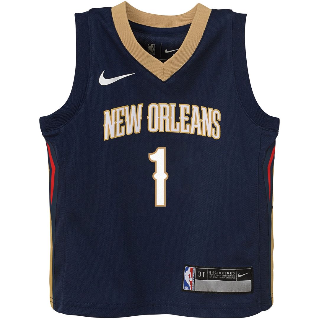 New Orleans Pelicans Zion Williamson Nike Toddler Swingman Player Jersey - Icon Edition - Navy Team Jersey Sports Fan Apparel