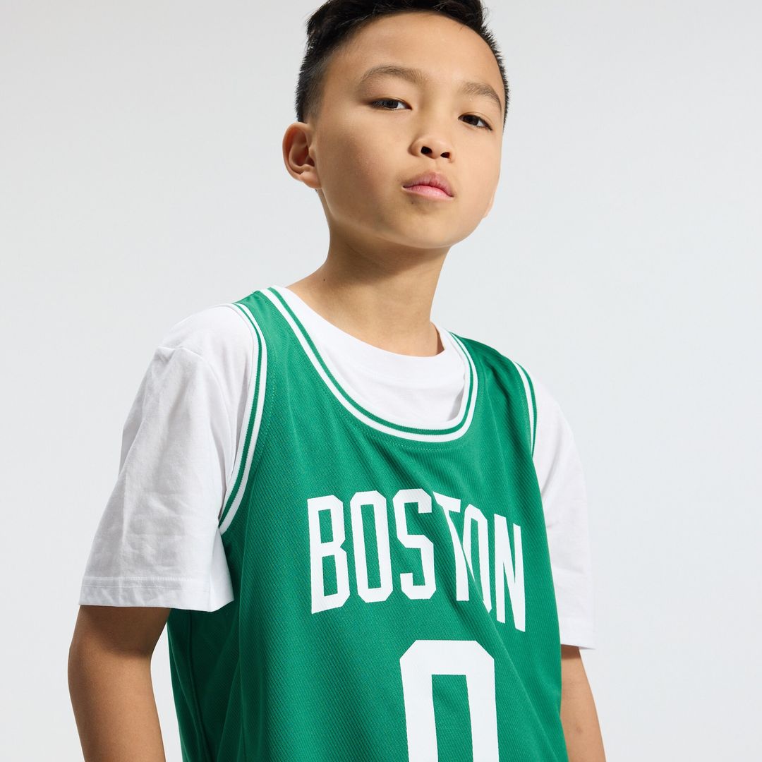 Boston Celtics Jayson Tatum Fanatics Youth Fast Break Replica Player Jersey - Icon Edition - Kelly Green Team Jersey Sports Fan Apparel