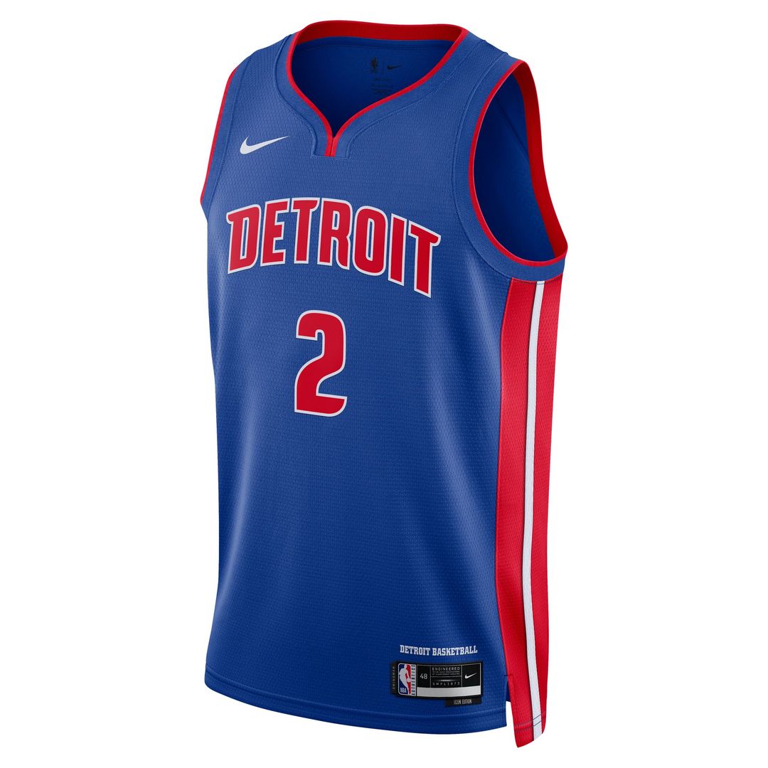 Detroit Pistons Cade Cunningham Nike Unisex Swingman Jersey - Icon Edition - Blue Team Jersey Sports Fan Apparel