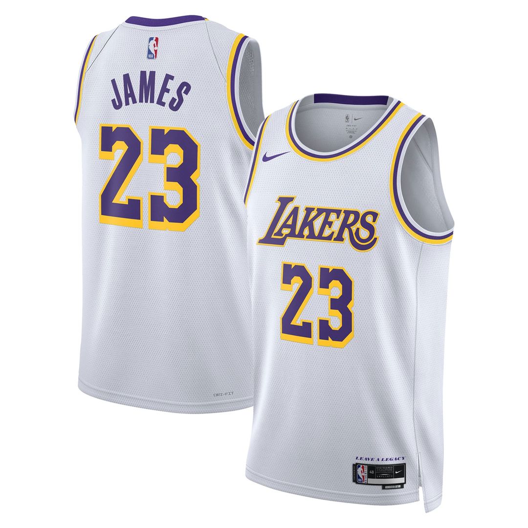 Los Angeles Lakers LeBron James Nike Unisex Swingman Jersey - Icon Edition - Gold Team Jersey Sports Fan Apparel