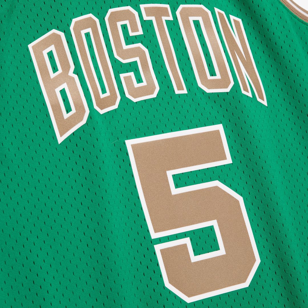 Boston Celtics Kevin Garnett Mitchell & Ness 2007 - 08 Hardwood Classics Swingman Jersey - Kelly Green Team Jersey Sports Fan Apparel