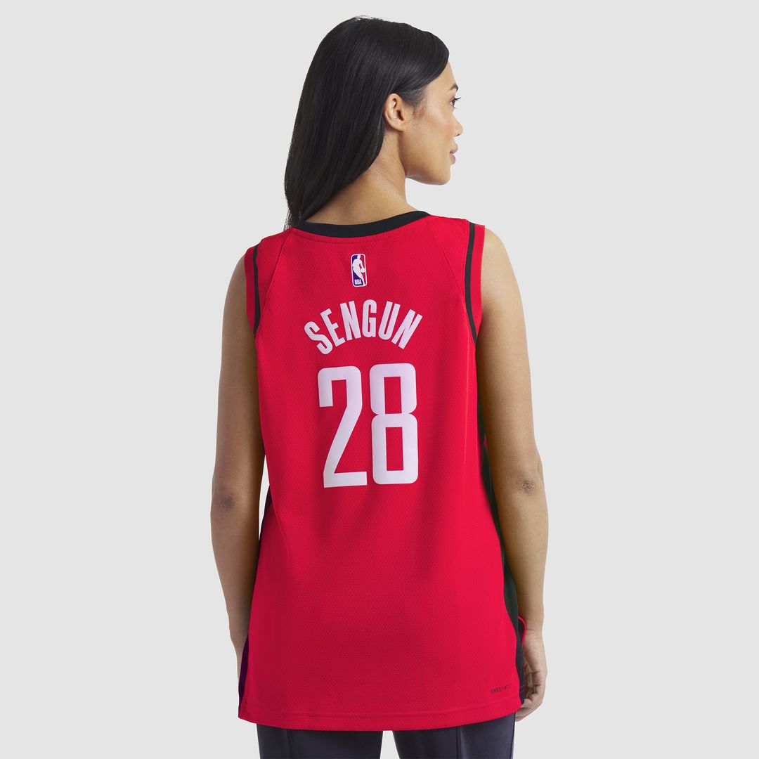 Houston Rockets Alperen Sengun Nike Unisex Swingman Jersey - Icon Edition - Red Team Jersey Sports Fan Apparel