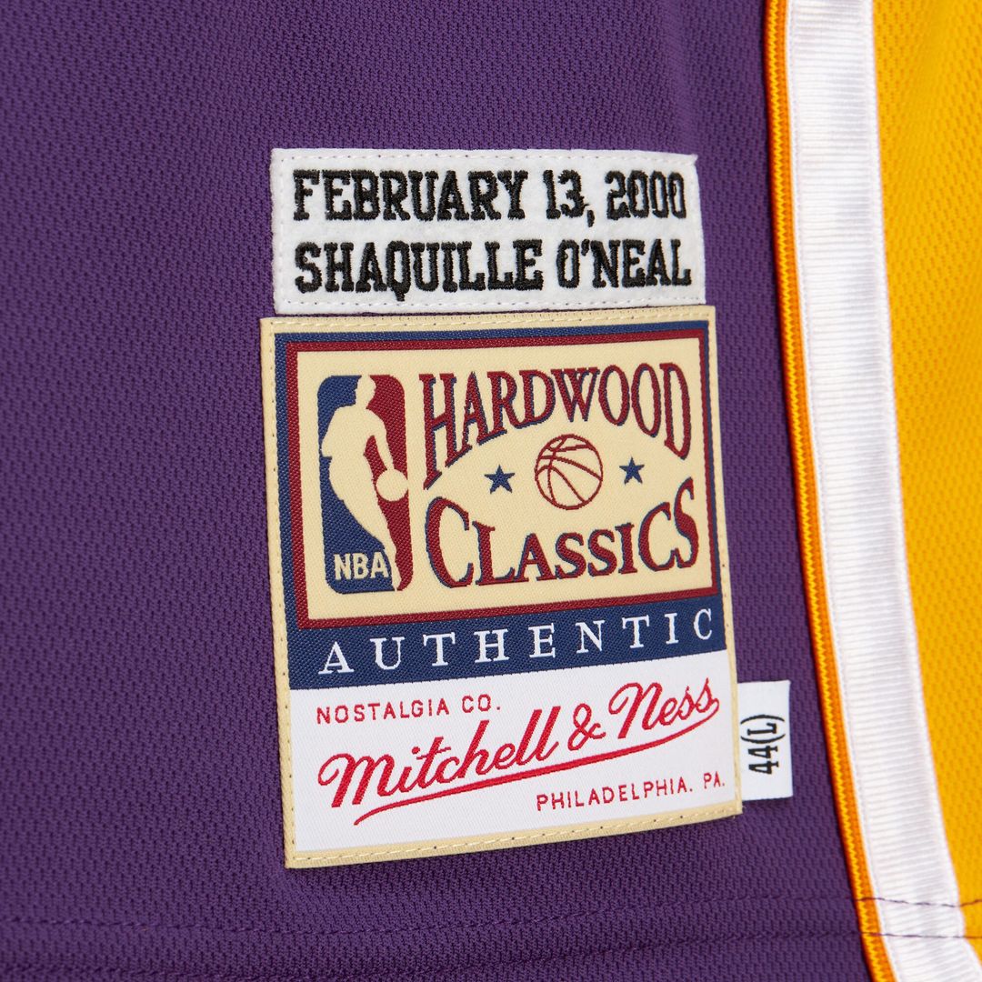 Los Angeles Lakers Shaquille O'Neal Mitchell & Ness 2000 NBA All - Star Game Authentic Jersey - Purple Team Jersey Sports Fan Apparel
