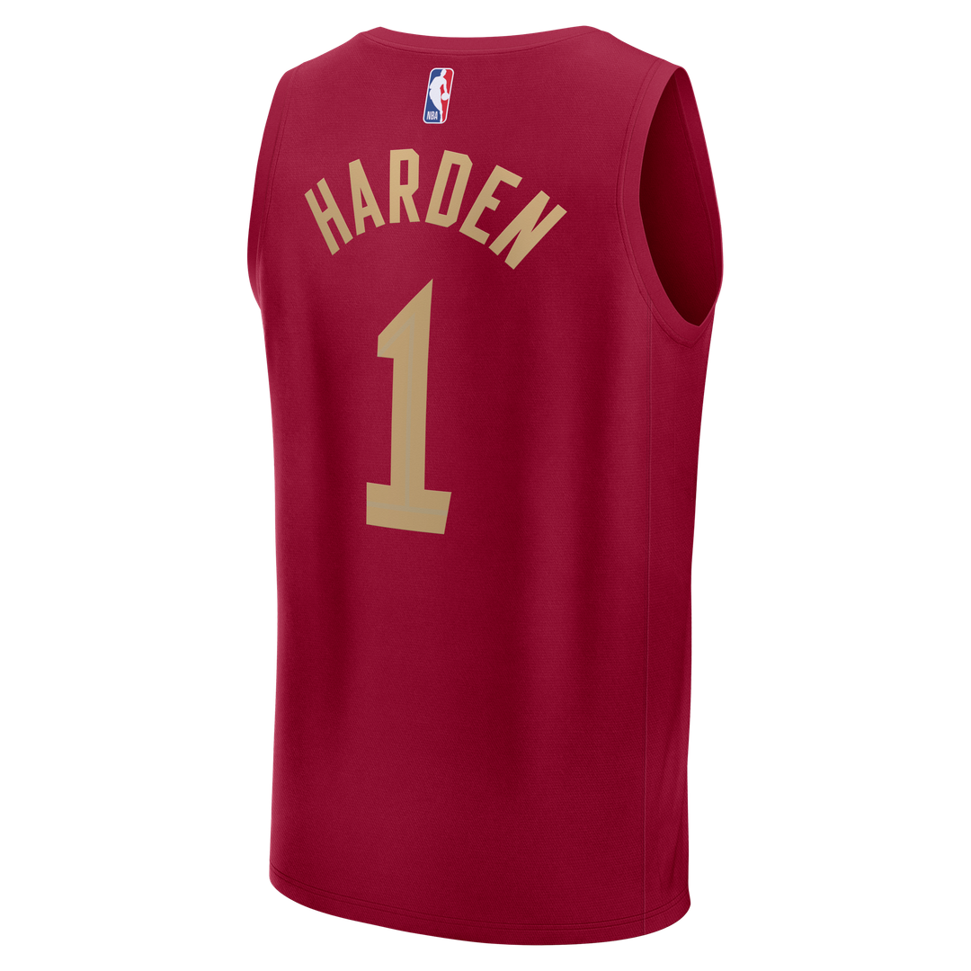 Cleveland Cavaliers James Harden Fanatics Fast Break Replica Jersey - Icon Edition - Wine Team Jersey Sports Fan Apparel