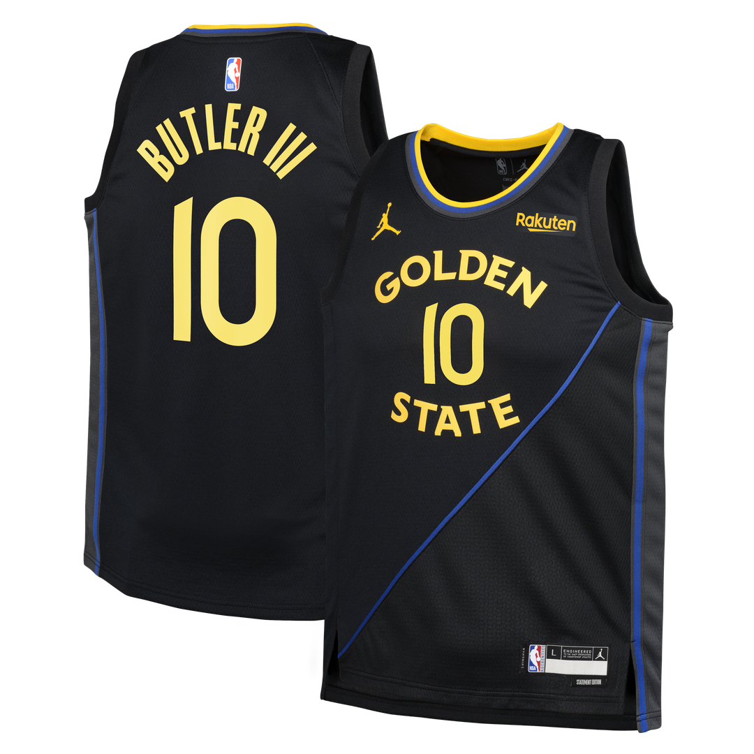Golden State Warriors Jimmy Butler III Nike Youth Swingman Jersey - Statement Edition - Royal Team Jersey Sports Fan Apparel