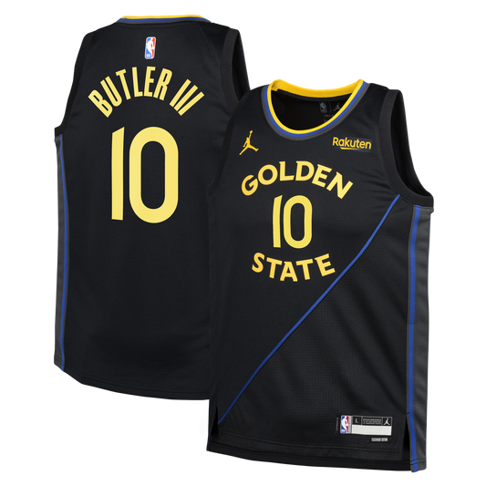 Golden State Warriors Jimmy Butler III Nike Youth Swingman Jersey - Statement Edition - Royal Team Jersey Sports Fan Apparel