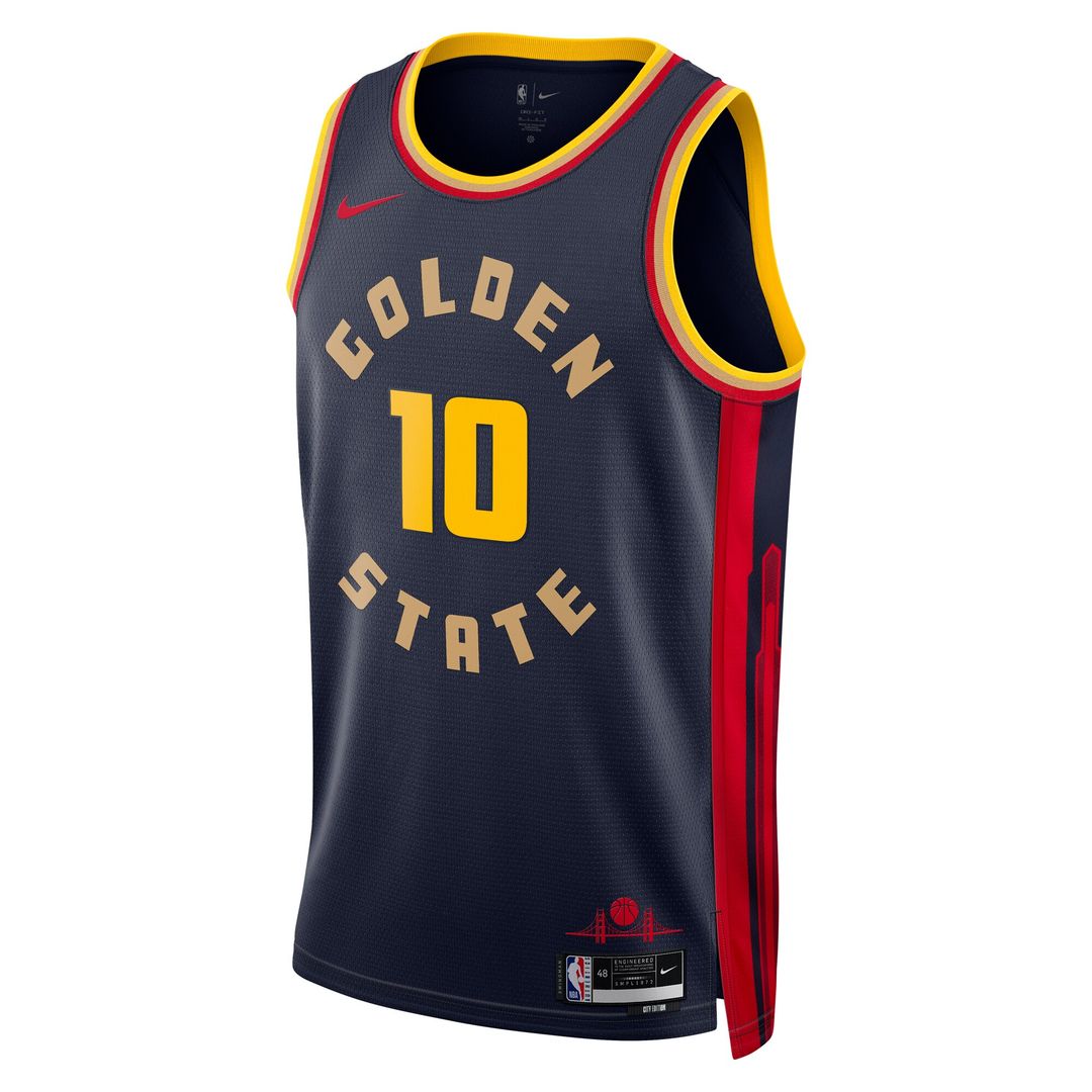 Golden State Warriors Jimmy Butler Nike Unisex Swingman Jersey - City Edition - Navy Team Jersey Sports Fan Apparel