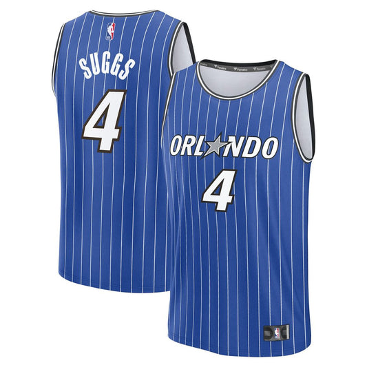 Orlando Magic Jalen Suggs Fanatics Fast Break Jersey - Icon Edition - Blue Team Jersey Sports Fan Apparel