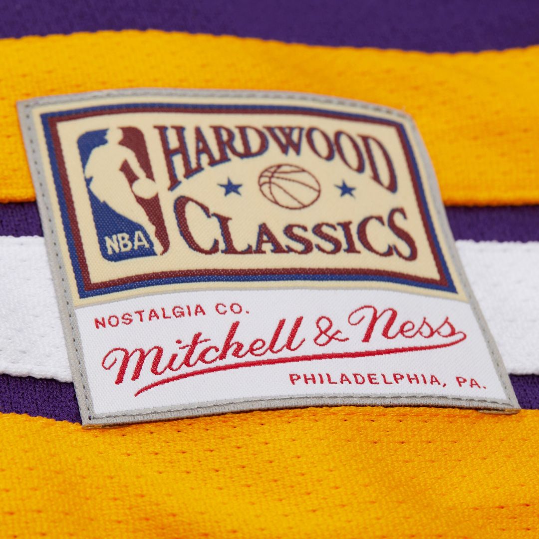 Los Angeles Lakers Shaquille O'Neal Mitchell & Ness Unisex Maxxed Out Fashion Hockey Jersey - Purple Team Jersey Sports Fan Apparel