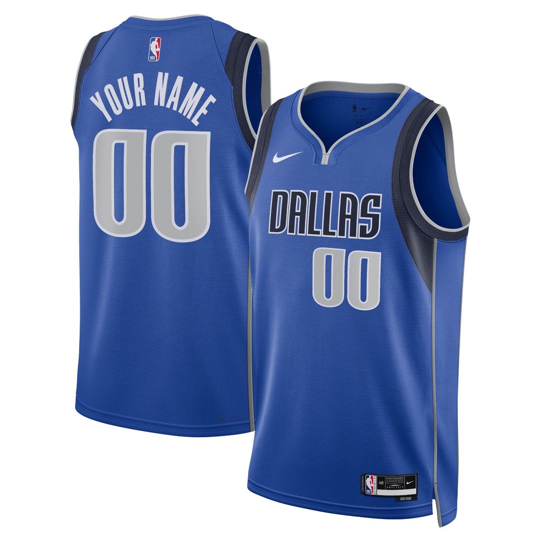 Dallas Mavericks Nike Unisex Swingman Custom Jersey White - Association Edition Team Jersey Sports Fan Apparel