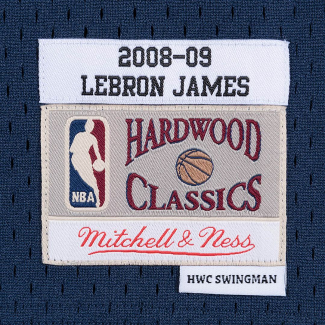 Cleveland Cavaliers LeBron James Mitchell & Ness Hardwood Classics Swingman Jersey - Navy Team Jersey Sports Fan Apparel