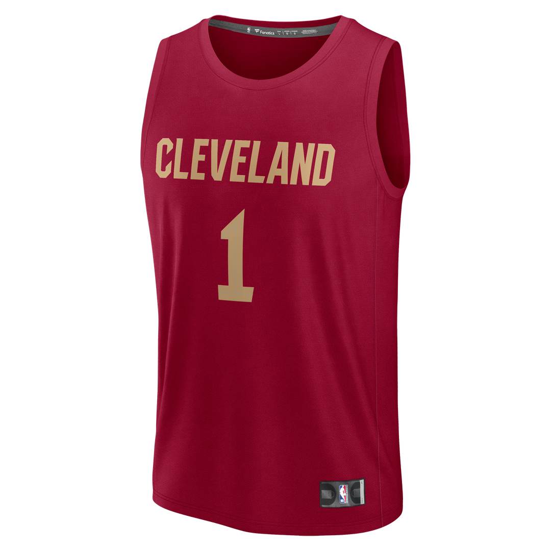 Cleveland Cavaliers James Harden Fanatics Youth Fast Break Replica Jersey - Icon Edition - Wine Team Jersey Sports Fan Apparel