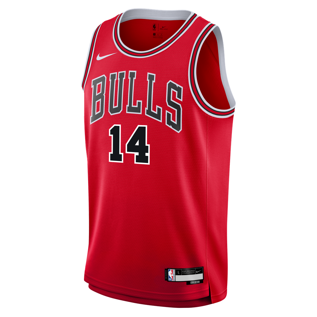 Chicago Bulls Matas Buzelis Nike Youth Swingman Jersey - Icon Edition - Red Team Jersey Sports Fan Apparel