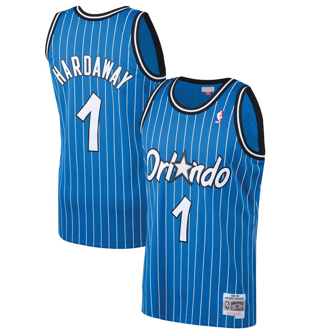Orlando Magic Penny Hardaway Mitchell & Ness Hardwood Classics Swingman Jersey - Black Team Jersey Sports Fan Apparel