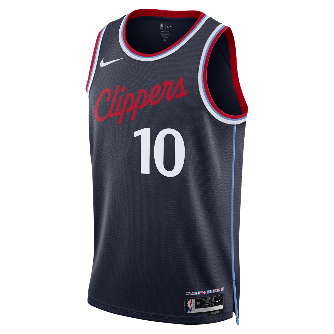 LA Clippers Darius Garland Nike Unisex Swingman Jersey - Icon Edition - Navy Team Jersey Sports Fan Apparel