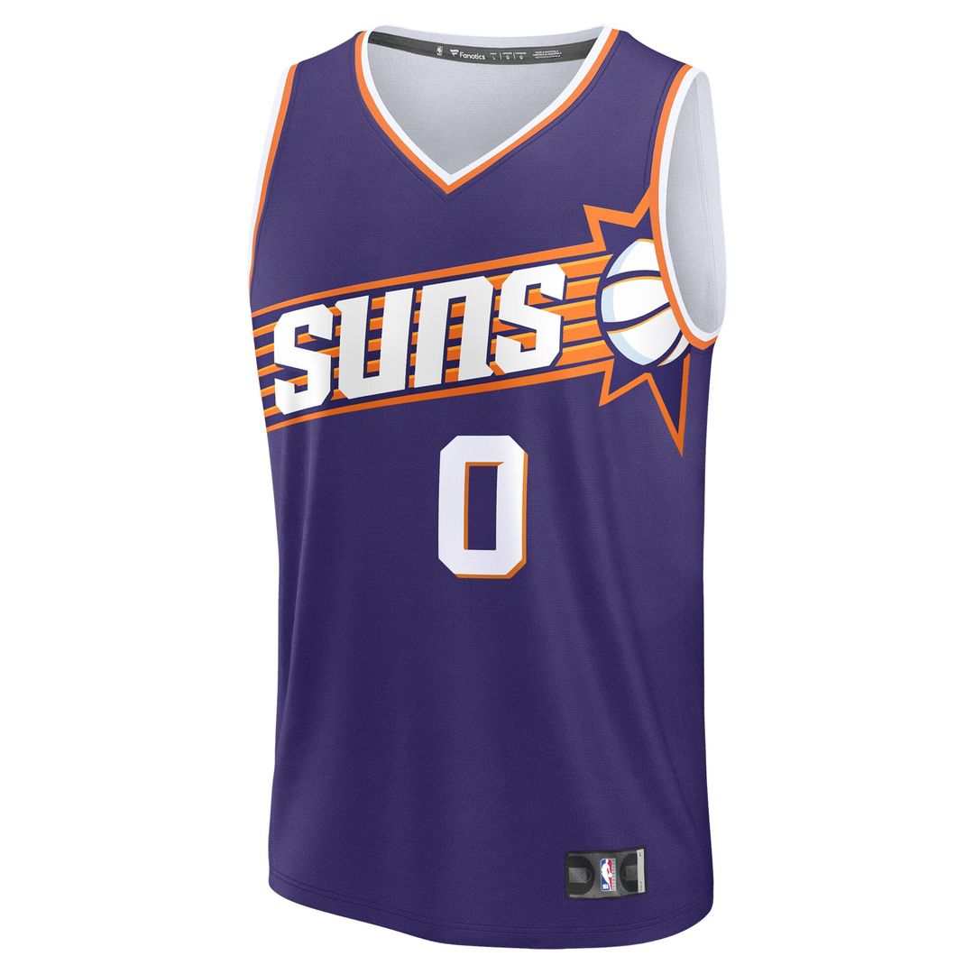 Phoenix Suns Ryan Dunn Fanatics Youth 2024 NBA Draft Fast Break Player Jersey - Icon Edition - Purple Team Jersey Sports Fan Apparel