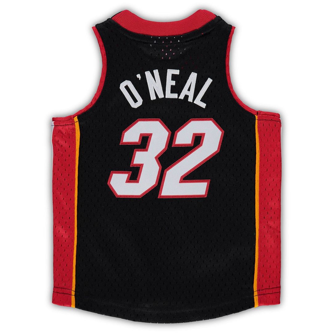 Miami Heat Shaquille O'Neal Mitchell & Ness Infant 2005/06 Hardwood Classics Retired Player Jersey - Black Team Jersey Sports Fan Apparel