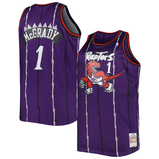 Toronto Raptors Tracy McGrady Mitchell & Ness Big & Tall Hardwood Classics 1998/99 Swingman Jersey - Purple Team Jersey Sports Fan Apparel