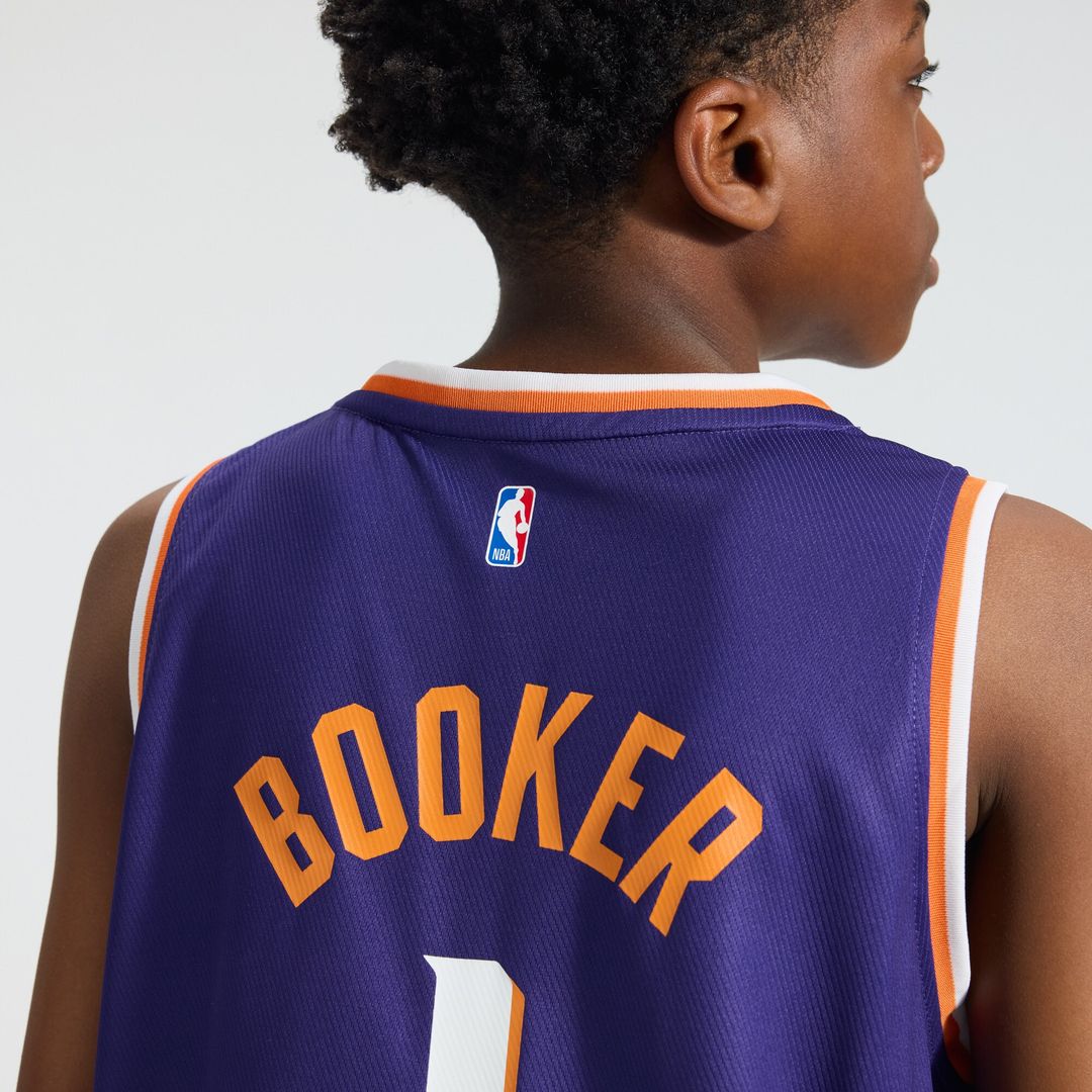 Phoenix Suns Devin Booker Fanatics Youth Fast Break Replica Player Jersey - Icon Edition - Purple Team Jersey Sports Fan Apparel