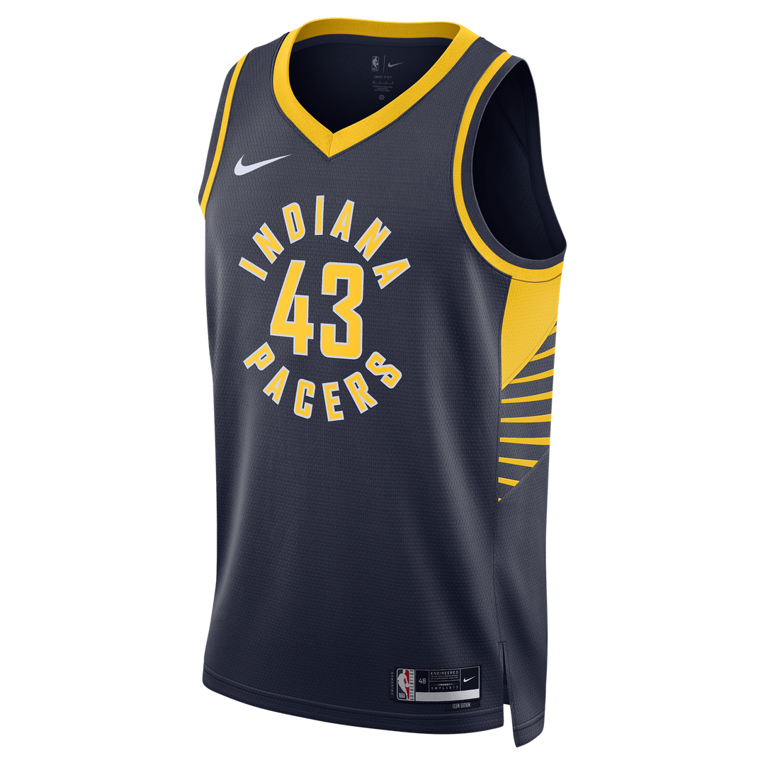 Indiana Pacers Pascal Siakam Nike Unisex Swingman Jersey - Icon Edition - Navy Team Jersey Sports Fan Apparel