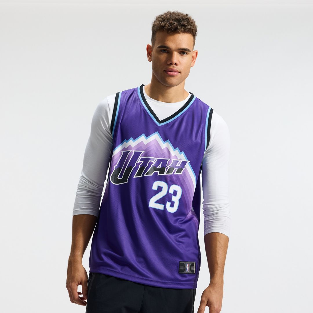 Utah Jazz Lauri Markkanen Fanatics Fast Break Replica Jersey - Icon Edition - Purple Team Jersey Sports Fan Apparel