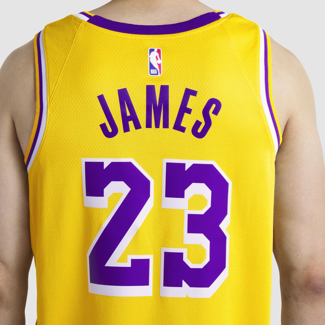 Los Angeles Lakers LeBron James Nike Unisex Swingman Jersey - Icon Edition - Gold Team Jersey Sports Fan Apparel