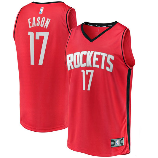 Houston Rockets Tari Eason Fanatics Fast Break Replica Player Jersey - Icon Edition - Red Team Jersey Sports Fan Apparel