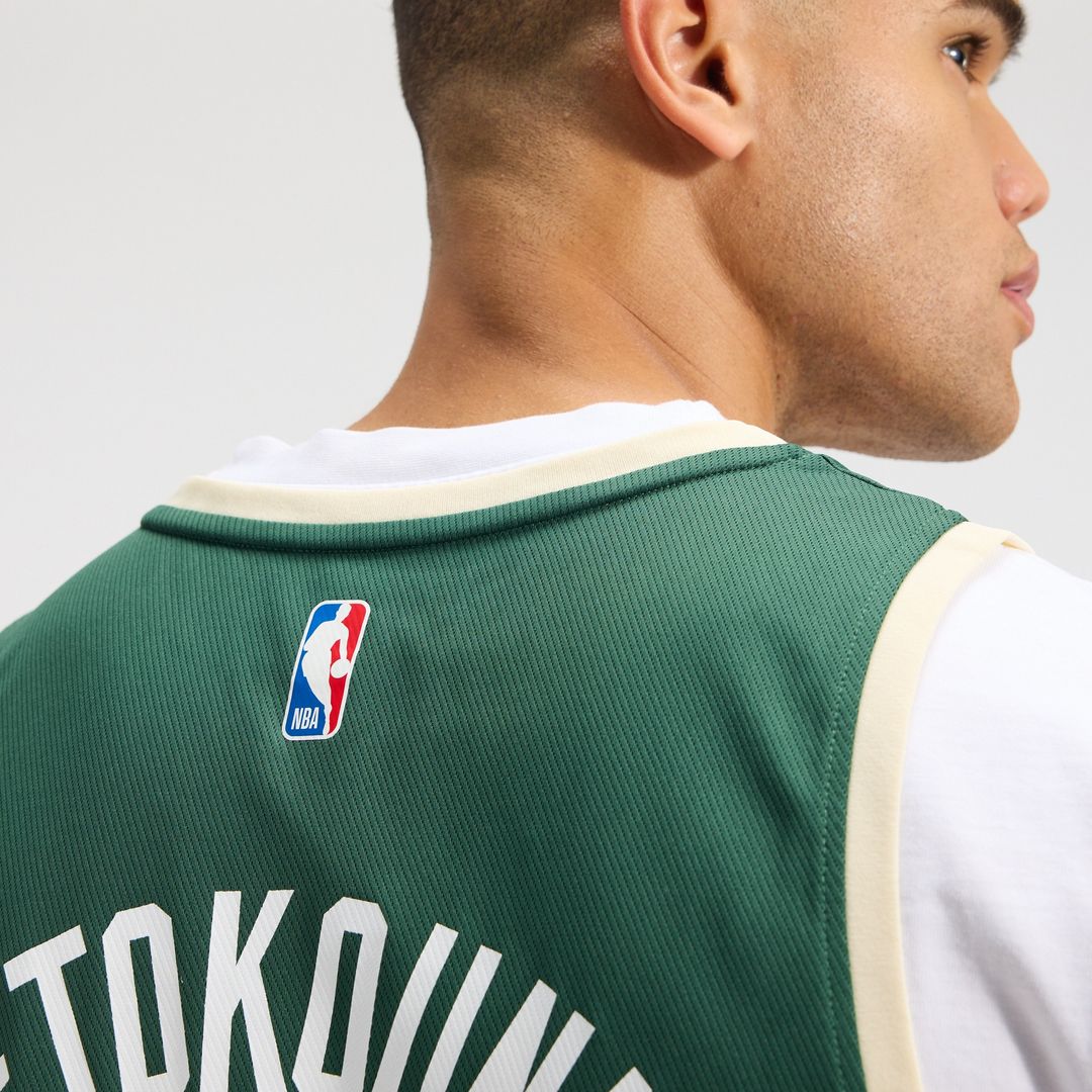 Milwaukee Bucks Giannis Antetokounmpo Fanatics Fast Break Replica Player Jersey - Icon Edition - Hunter Green Team Jersey Sports Fan Apparel