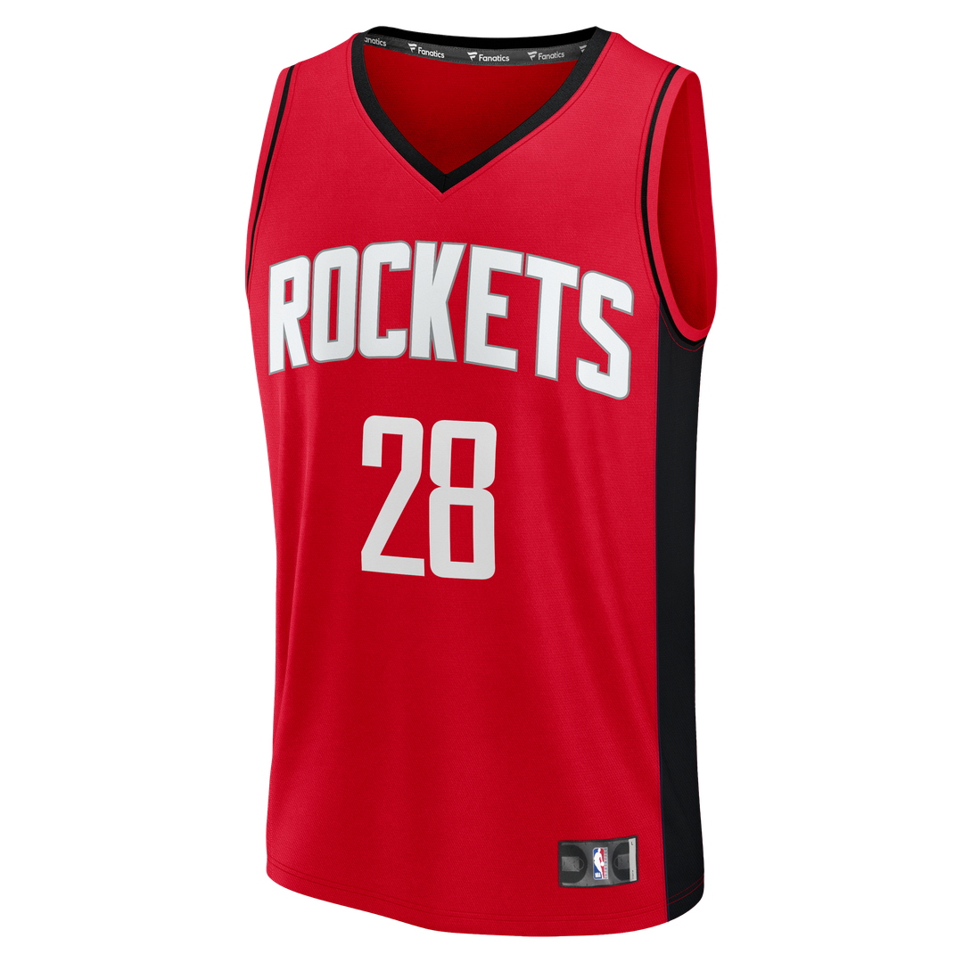 Houston Rockets Alperen Şengün Fanatics Fast Break Replica Jersey - Red - Icon Edition Team Jersey Sports Fan Apparel