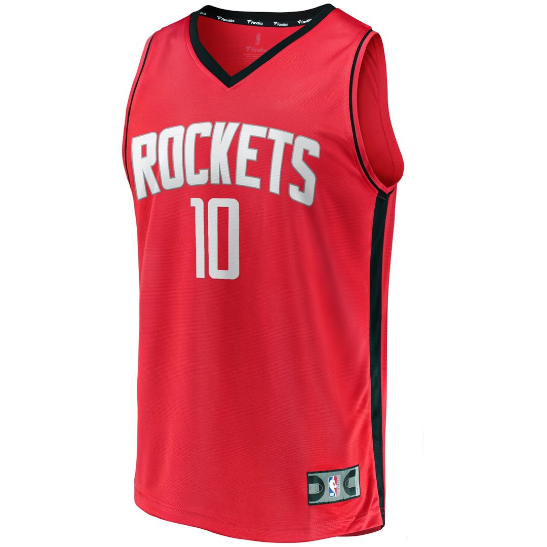 Houston Rockets Jabari Smith Jr. Fanatics Fast Break Replica Player Jersey - Icon Edition - Red Team Jersey Sports Fan Apparel