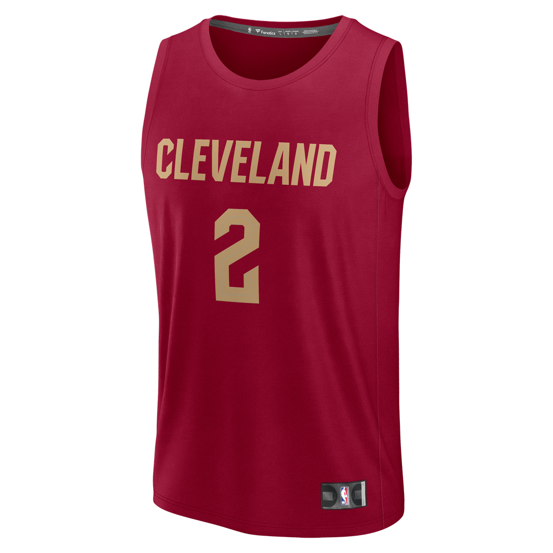 Cleveland Cavaliers Lonzo Ball Fanatics Fast Break Replica Jersey - Wine - Icon Edition Team Jersey Sports Fan Apparel
