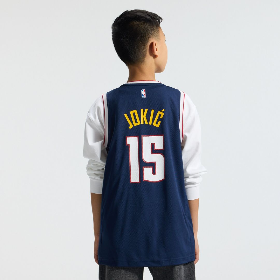Denver Nuggets Nikola Jokic Fanatics Youth Fast Break Replica Player Jersey - Icon Edition - Navy Team Jersey Sports Fan Apparel