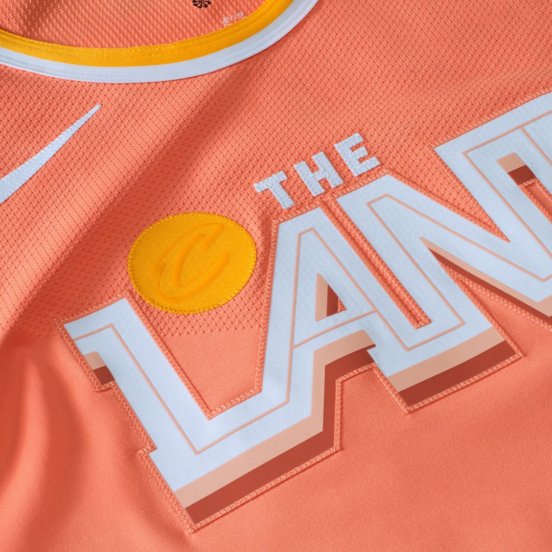 Cleveland Cavaliers Donovan Mitchell Nike Unisex 2025/26 Authentic Jersey - City Edition - Orange Team Jersey Sports Fan Apparel