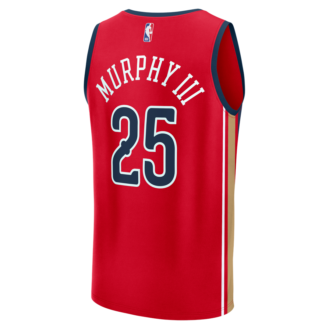 New Orleans Pelicans Trey Murphy III Fanatics Fast Break Replica Player Jersey - Statement Edition - Red Team Jersey Sports Fan Apparel
