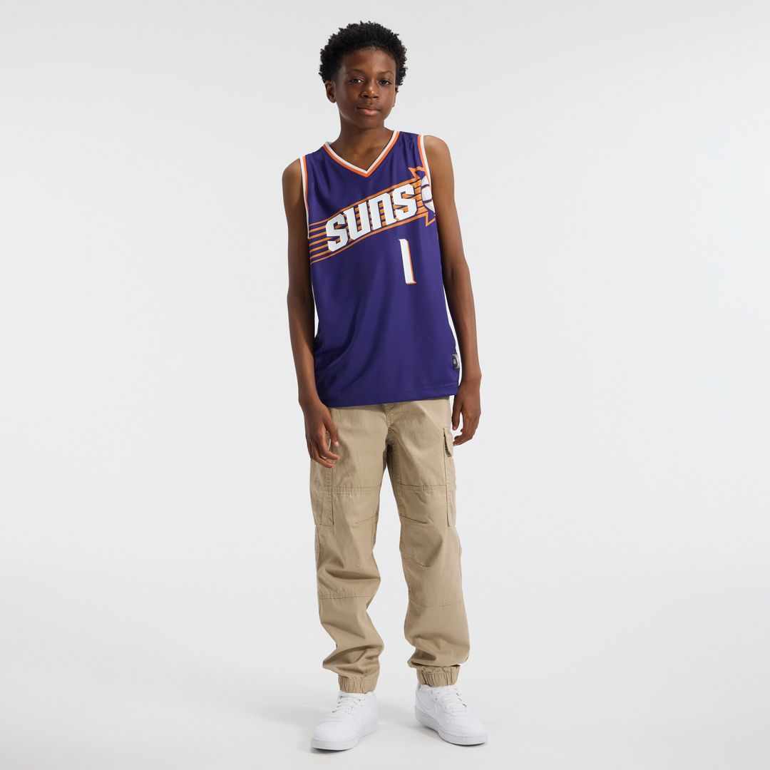 Phoenix Suns Devin Booker Fanatics Youth Fast Break Replica Player Jersey - Icon Edition - Purple Team Jersey Sports Fan Apparel